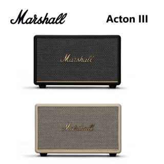 Marshall Acton III 3代 (限時下殺+蝦幣5%回饋) 藍牙喇叭 奶油白 經典黑 公司貨