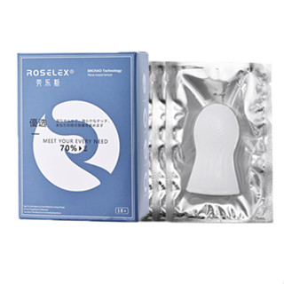 ROSELEX 自慰器 成人專區 便攜口袋型絲襪感Q彈自慰套﹝5入裝﹞ 飛機杯