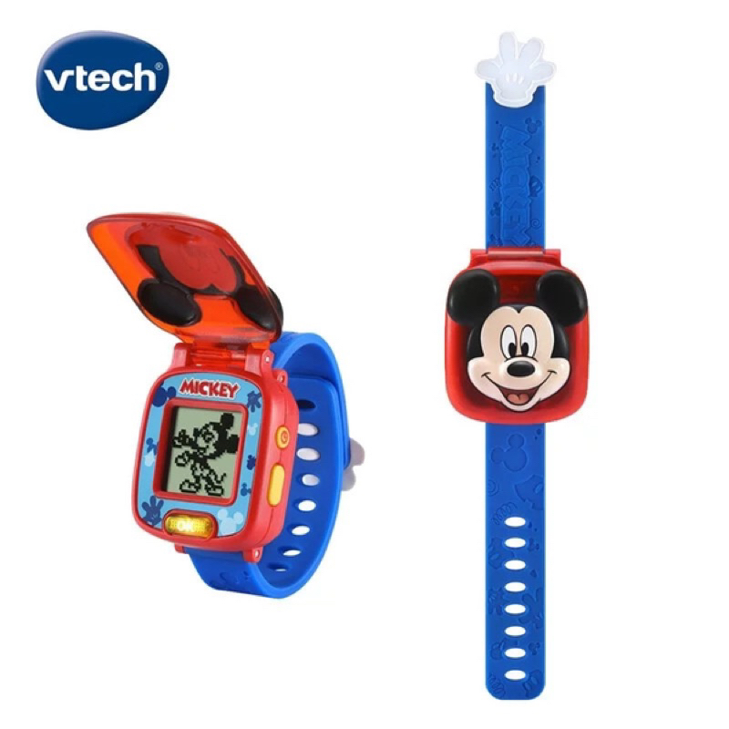 【 英國 Vtech 】迪士尼多功能遊戲學習手錶-米奇
