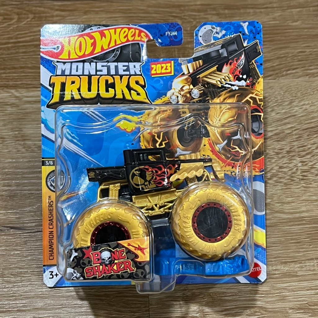 HOT WHEELS 風火輪 MONSTER TRUCKS 怪獸車 BONE SHAKER