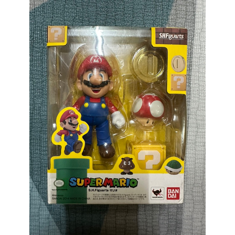 代理版 全新未拆 SHF 超級瑪莉 馬力歐 超級瑪麗 瑪莉歐 SUPER MARIO