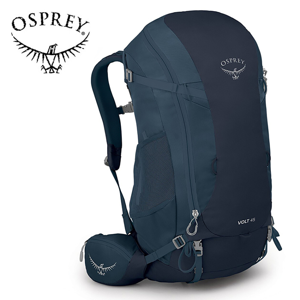 【Osprey 美國】Volt 45 登山背包 45L 男款 宇宙藍｜健行背包 自助旅行背包