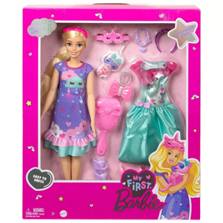 MATTEL Barbie 芭比 My First Barbie 遊戲組 原價1999元 【台中宏富玩具】