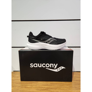 【SAUCONY】KINVARA14 女款 專業慢跑鞋 路跑鞋 厚底 黑色SCS10824-05
