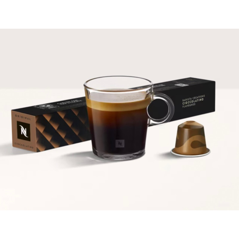 全新 ORIGINA L CIOCCOLATINO 巧克力風味咖啡 nespresso 10 入咖啡膠囊