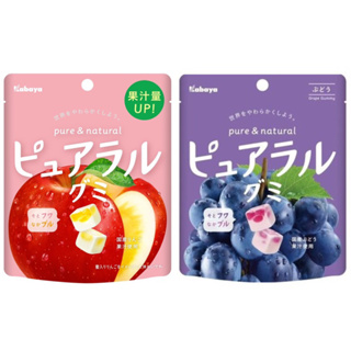 日本🇯🇵卡巴 Kabaya 水果軟糖/方塊軟糖-蘋果、葡萄、草莓 現貨
