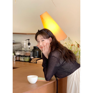 韓國代購KOREA_90 SHOP 清雅氣質網拍MILKCOCOA 素面綁帶蝴蝶結短版針織薄外套