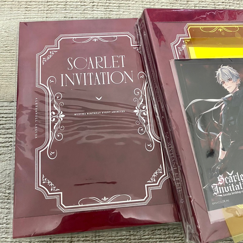全品送料0円全品送料0円葛葉 Scarlet Invitation 初回限定盤 アイドル