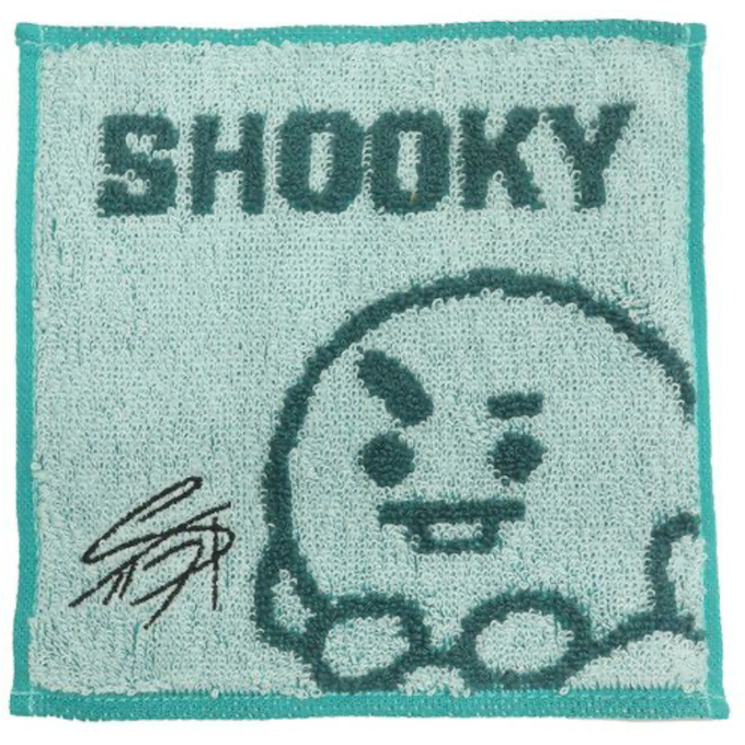 BT21 Shooky 純棉小方巾【現貨】【快速出貨】