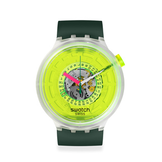 【SWATCH】BIG BOLD 手錶 BLINDED BY NEON 47mm 瑞士錶 男錶 女錶 SB05K400