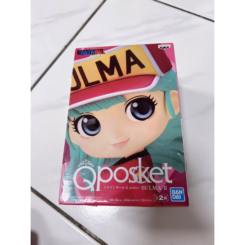 （全新超便宜現貨）七龍珠 日版金證 景品 Q posket 布馬Ⅱ 布瑪 bulma A款 紅衣 約13公分