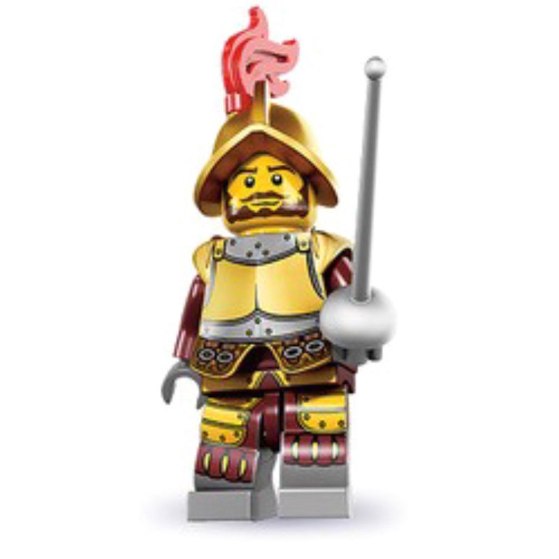 LEGO 樂高 8833 第八代人偶包 2號 西班牙征服者 全新未拆