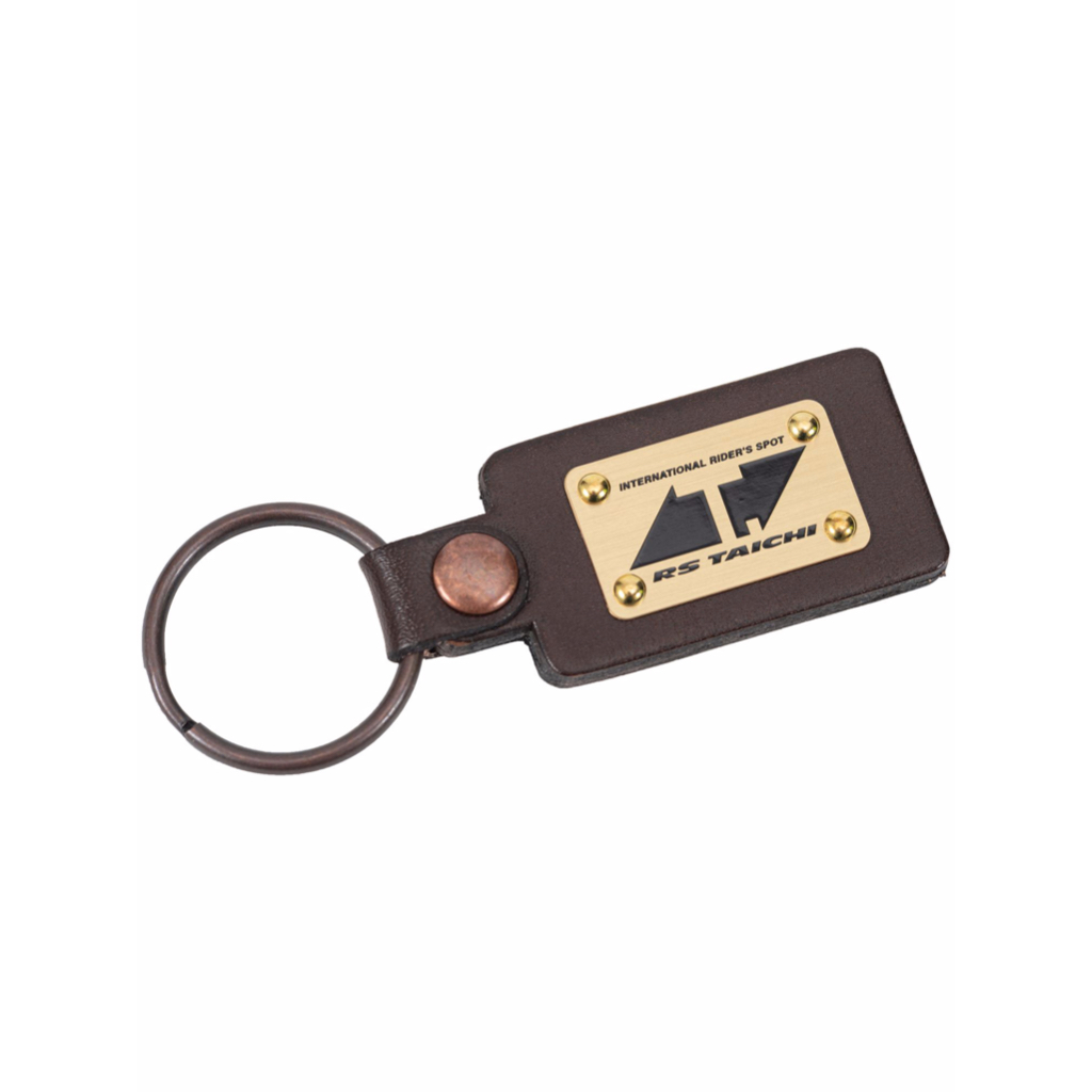 RS TAICHI 日本製鑰匙圈 RSA002 金屬LOGO 厚牛皮 高級感【現貨＋預購｜立昇台北】