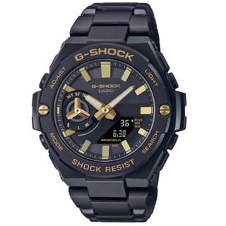 【CASIO】卡西歐 G-SHOCK藍芽 太陽能 碳纖維核心 GST-B500BD-1A9 臺灣卡西歐保固一年