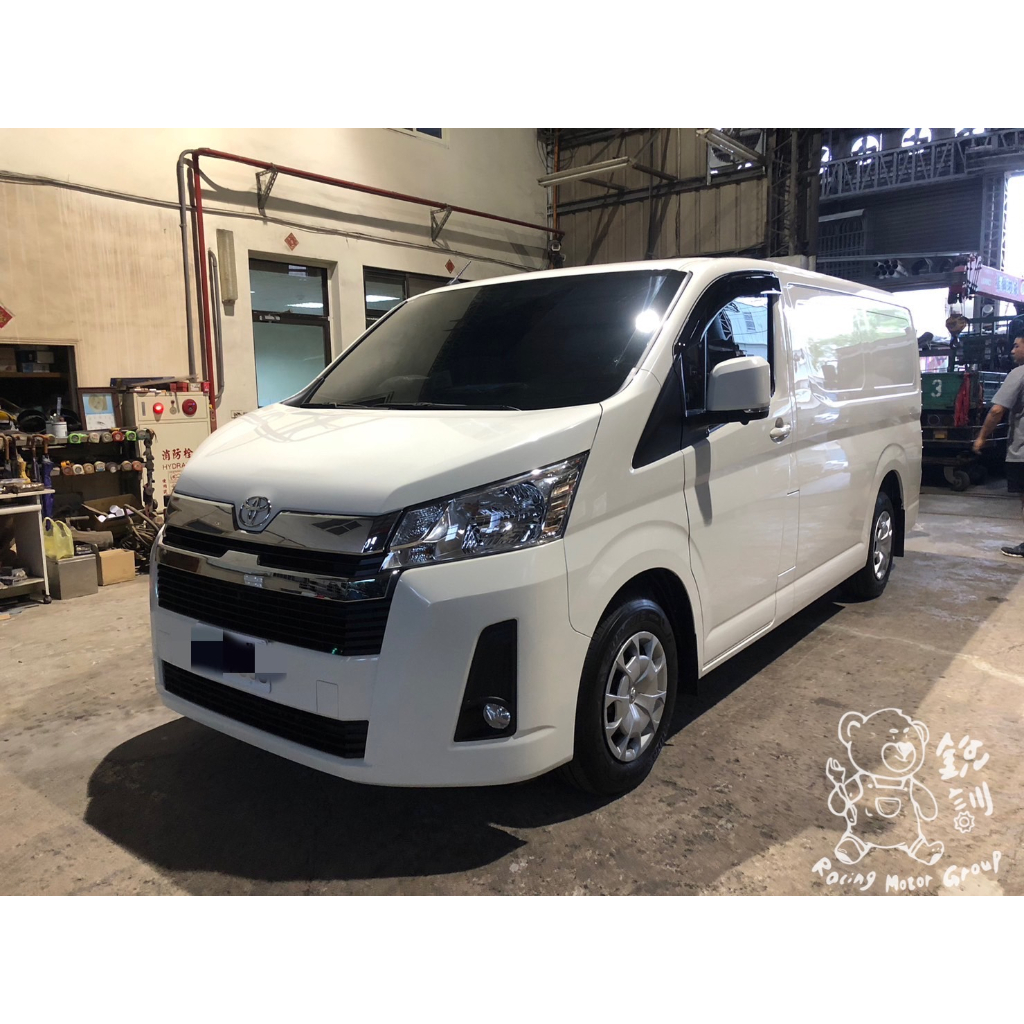 銳訓汽車配件-台南麻豆店 Toyota Hiace 安裝 南極星GPS-6688 藍芽APP 液晶彩屏分離式 全頻測速器