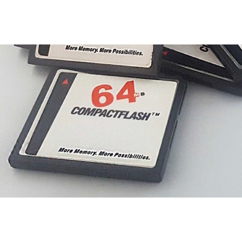 【二手】COMPACTFLASH CF卡 64MB 老ccd相機必備機床 相機 廣告機 記憶卡 儲存卡 台灣現貨