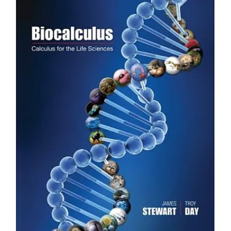 Biocalculus 微積分 生科系