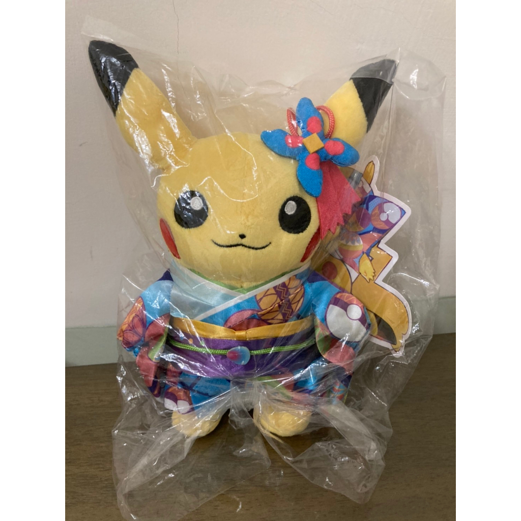 全新 日本帶回 pokemon 皮卡丘 金澤 限定 超美 和服 寶可夢 神奇寶貝 傳統服飾