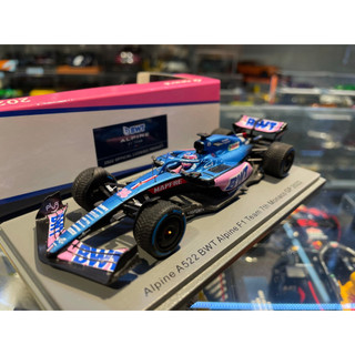 吉華 1/43 Spark S8520 ALPINE A522 NO.14 BWT ALPINE F1 ALONSO