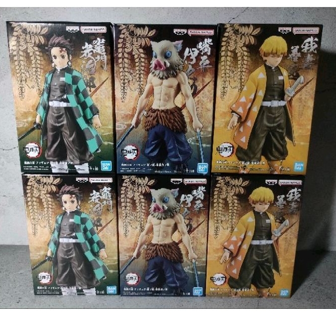 『小時候』鬼滅之刃 日版 BANPRESTO 景品 絆之裝 參拾壹之型 我妻善逸 嘴平伊之助 炭治郎 全新未拆