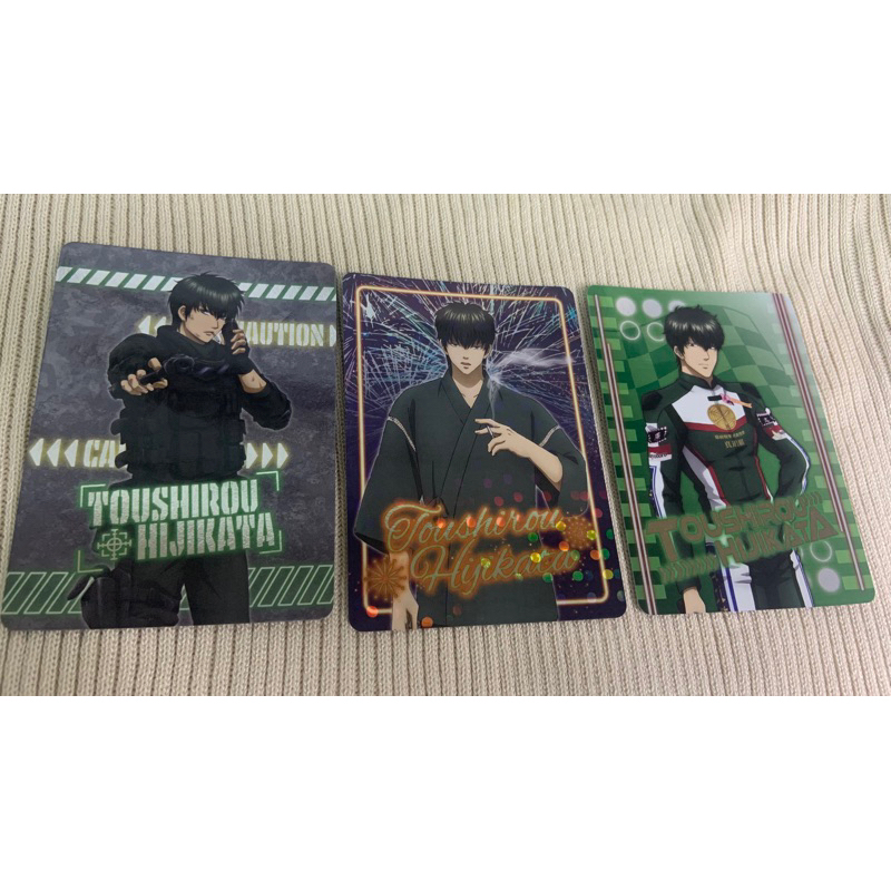 銀魂 Movic 卡片 霓虹風 金屬塗裝卡片 土方 十四郎 真選組 美乃滋魔人 土方十四郎 副長