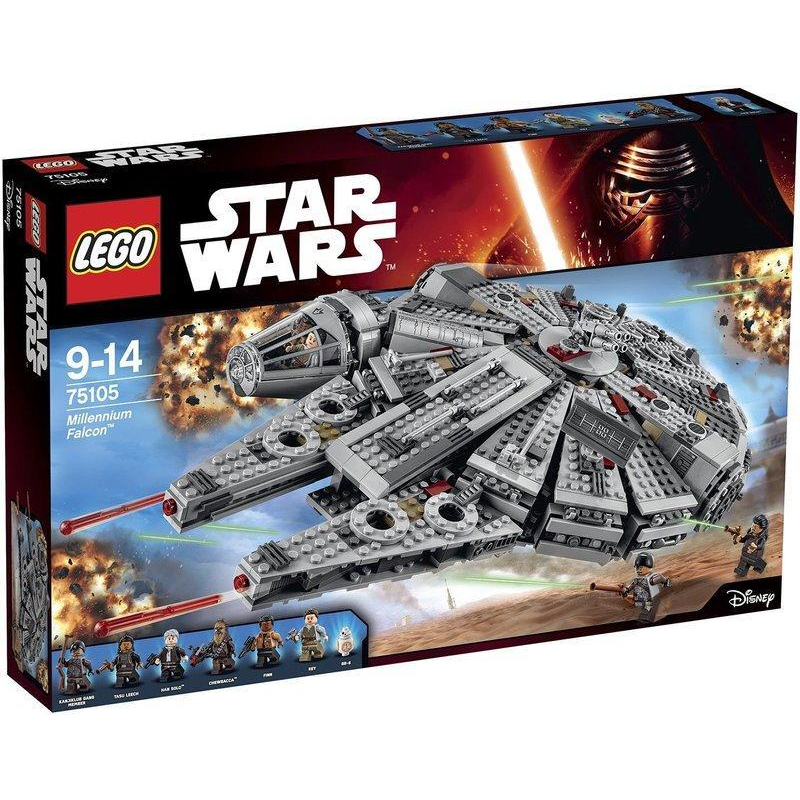 【Lego777】樂高 絕版 Lego 75105 千年鷹 Starwars 星戰 Millennium Falcon