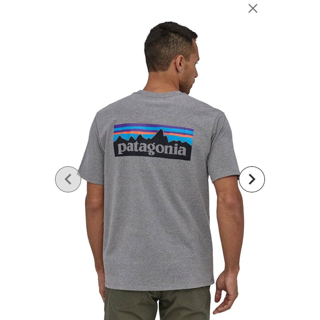 荻瑪士 【Patagonia 】M's P-6 Logo Responsi T-Shirt 男款  圓領短T 全新正品