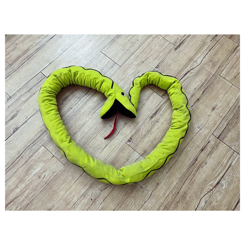 IKEA 綠蛇絨毛布偶 蛇娃娃 正版絕版品