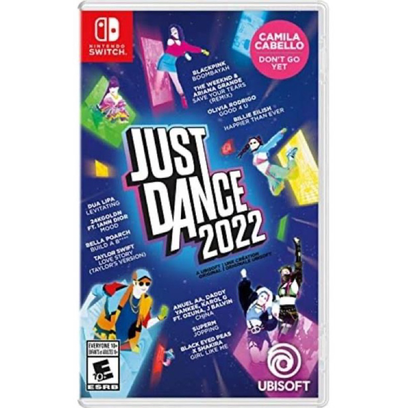 【瑞比Rabbit電玩】SWITCH『 Just dance 2022 』實體遊戲片，盒裝完整，可正常遊玩，歡迎下單