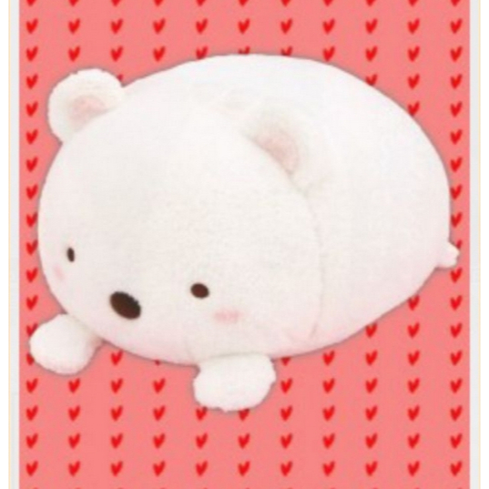 【日本連線】日本 景品 角落生物 角落小伙伴 40公分 XL 趴姿 白熊 娃娃 抱枕 可愛 收藏 交換禮物