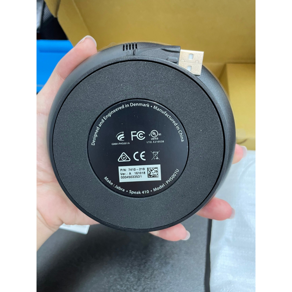 全新最低價ASUS 會議揚聲器 Jabra Speak 410 MS USB網路會議機OEM 麥克風 音訊麥克風 擴音器