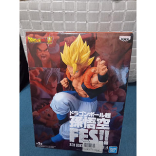 正版公仔...白證...七龍珠超 孫悟空FES 其之十五 B：超級賽亞人 悟吉塔