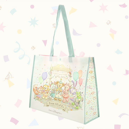 東京海洋迪士尼預購🥳歡送米奇派對🐻達菲❤雪莉玫❤史黛拉❤傑拉托尼❤曲奇安❤麗娜貝爾❤奧爾梅爾🦊購物袋