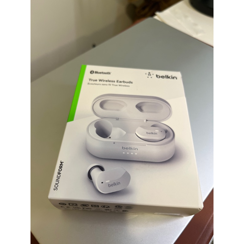 belkin tws soundform True Wireless 真無線 無線 藍牙 入耳式 耳機 白