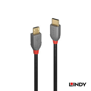 LINDY 林帝 USB2.0 TYPE-C/公 TO MICRO-B/公 傳輸線, 0.5M (36890)