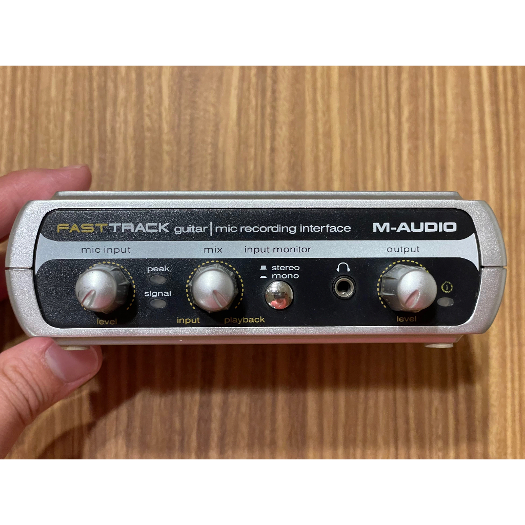 [二手] M-Audio Fast Track USB Audio Interface錄音介面 宅錄錄音卡
