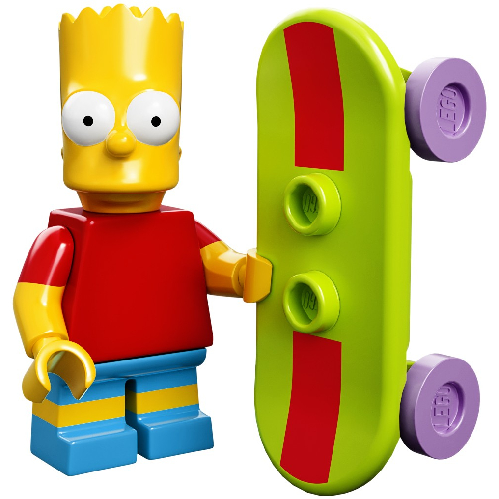 「翻滾樂高」LEGO 71005 抽抽樂辛普森一代 Bart Simpson 全新已拆未組