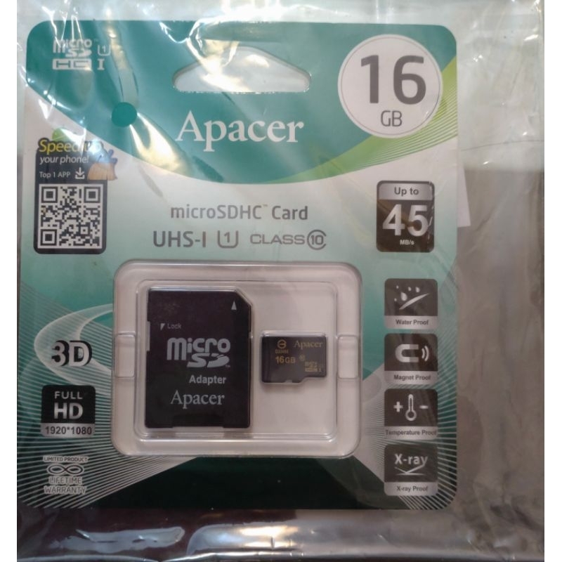 Apacer 16GB記憶卡