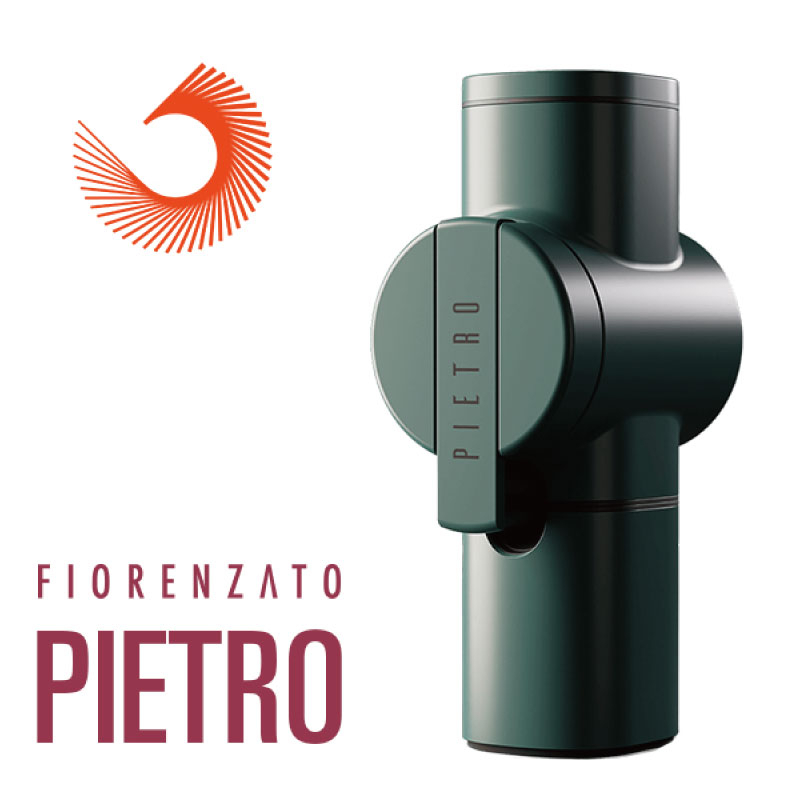 【Fiorenzato】PIETRO 義大利專業級手搖磨豆機/HG4436GR(綠)|Tiamo品牌旗艦館