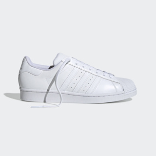 adidas Superstar 男女鞋 運動休閒 經典貝殼頭-白-EG4960