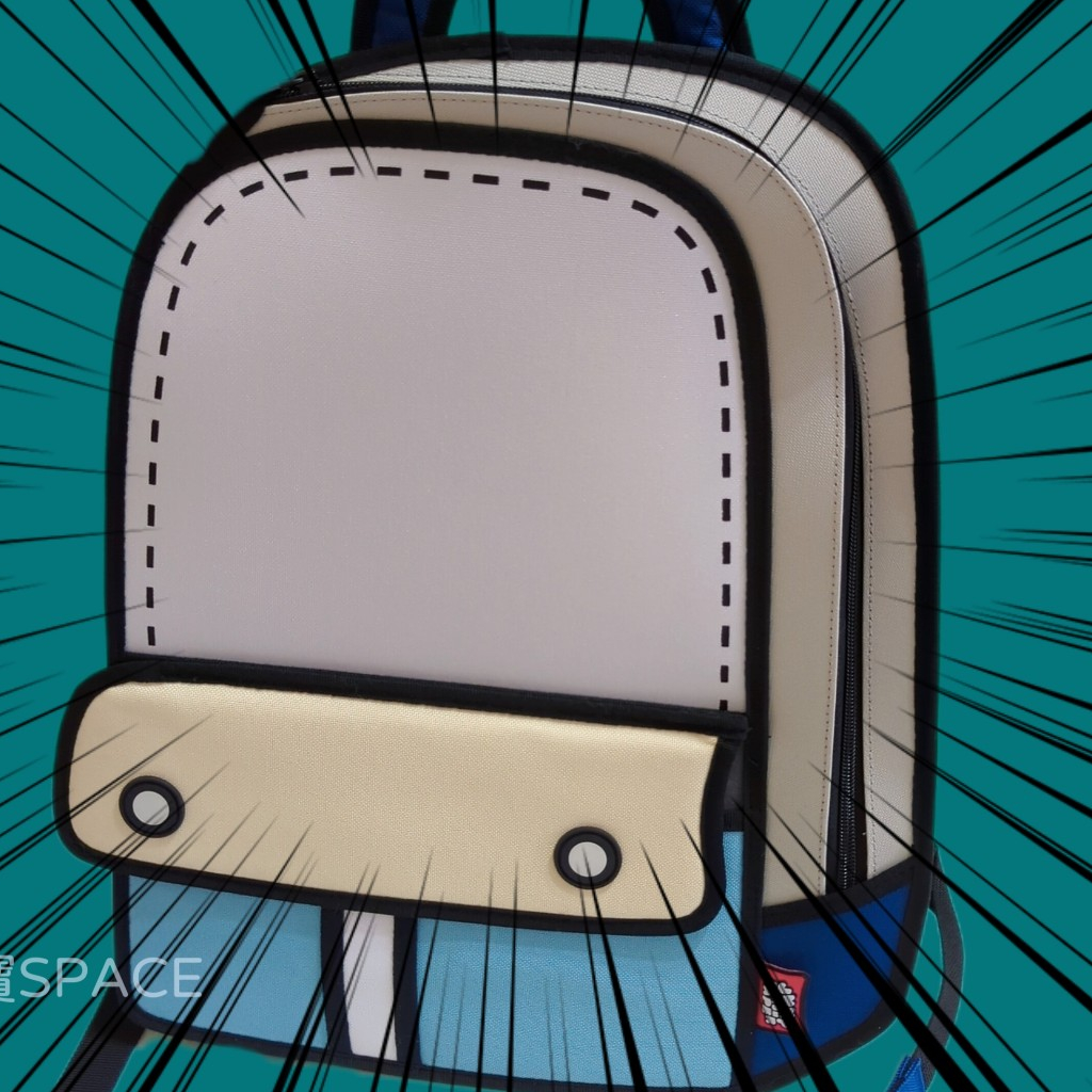 JumpFromPaper 包包 書包 後背包 電腦包 手提包 2D包 兩用包 學生書包 交換禮物 快速出貨