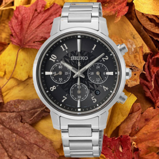 SEIKO 精工 LUKIA 廣告 主打款 簡約三眼計時腕錶(V175-0FC0D/SSC905J1)-SK027