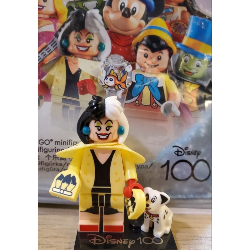 全新💯正版現貨 庫依拉 樂高迪士尼100週年 抽抽樂第三代71038  Disney X LEGO Cruella
