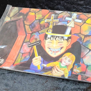 伊藤潤二 雙一 桌墊 書桌用 42x29cm 文具