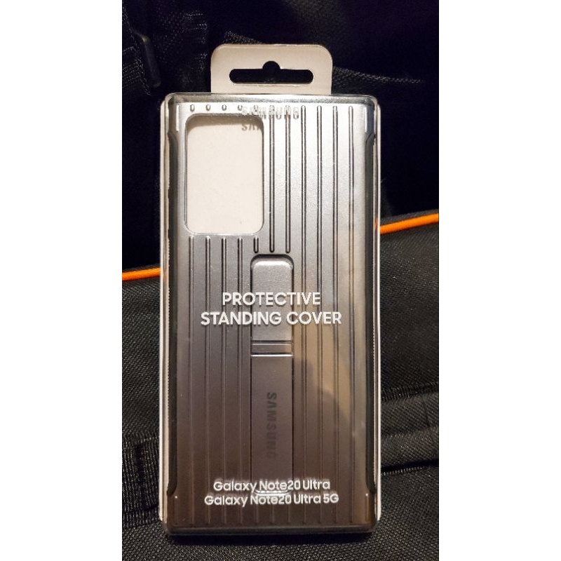 SAMSUNG Galaxy Note20 Ultra 原廠立架式保護皮套（銀色） (原廠盒裝)