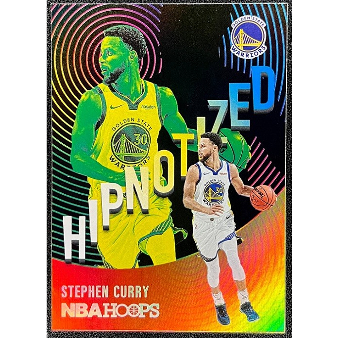 NBA 球員卡 Stephen Curry  2020-21 Panini Hoops Hipnotized