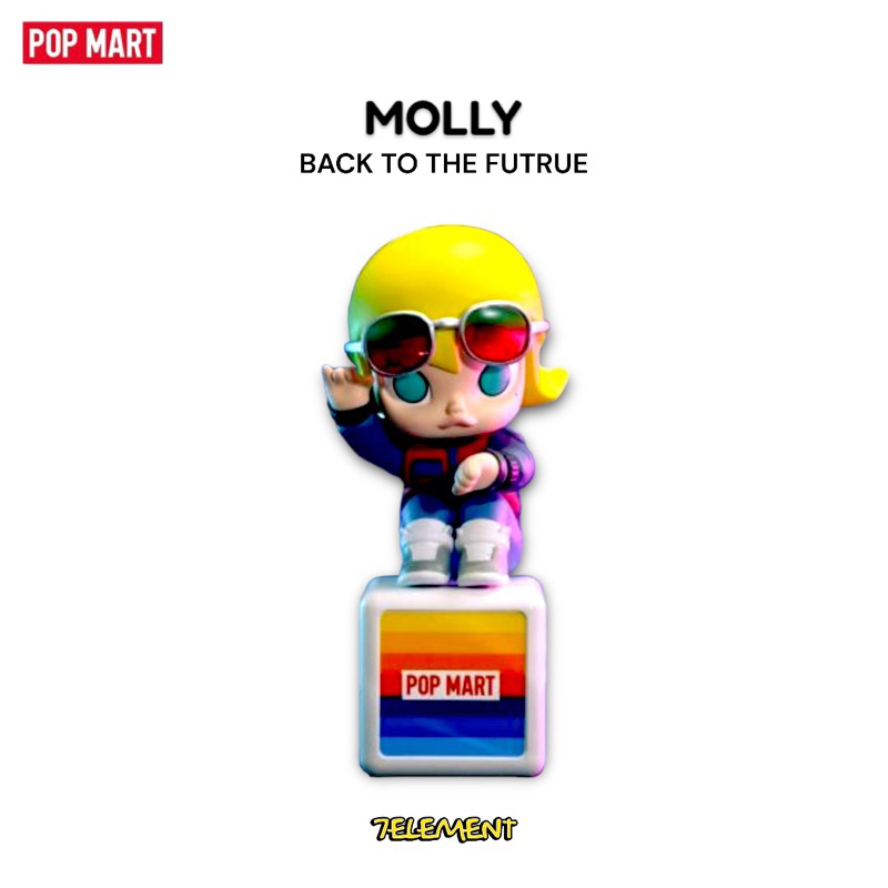 POPMART Molly 回到未來 Back To The Future 泡泡瑪特 MOLLY popmart 大娃