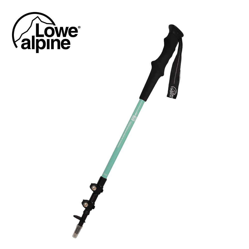 伊凱文戶外 Lowe Alpine 淺綠 50週年鋁合金登山杖 (單支) 快扣 三節 鋁合金