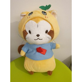 船梨精×小浣熊 funassyi×Rascal聯名 絕版 合體娃娃日本帶回 正版 二手 九成新
