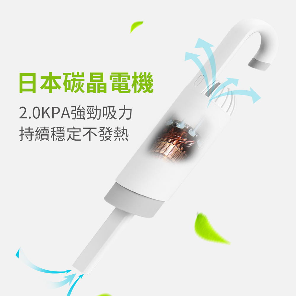 含稅全新原廠保固一年KINYO手持迷你充電式水洗HEPA濾網USB無線吸塵器(KVC-5885)